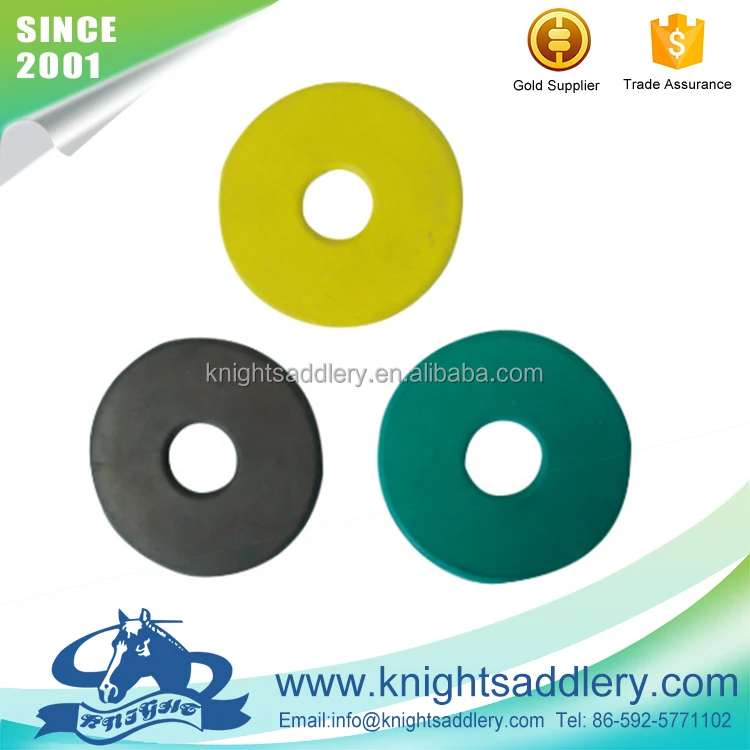Multicolored Rubber Horse Bit Guards