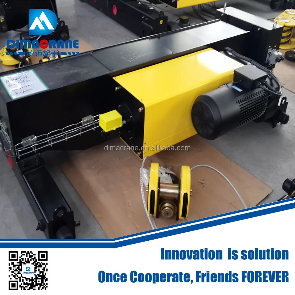 5, 7.5, 8, 10 тонн Европа Евро-стиль двойной луч балки Электрический трос лебедки цена