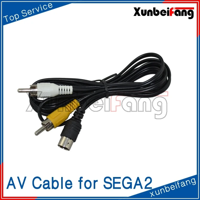AV Cable for SEGA Mega Drive 2 RCA Cord for SEGA Genesis 2