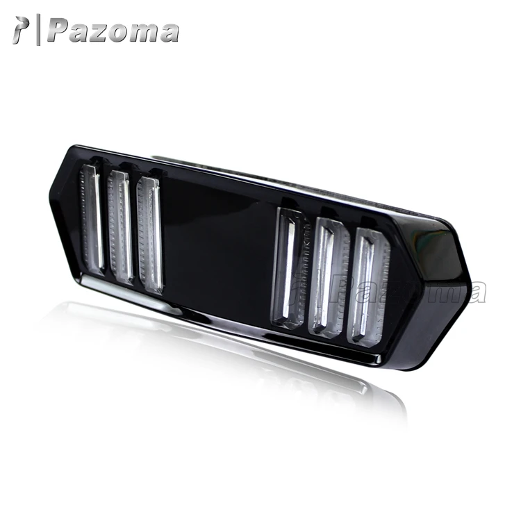 PAZOMA Smoke Lens Motorcycle LED Tail Light with Turn Signals for HONDA MSX /Grom CB 650 F CBR 650 F CTX 700 N