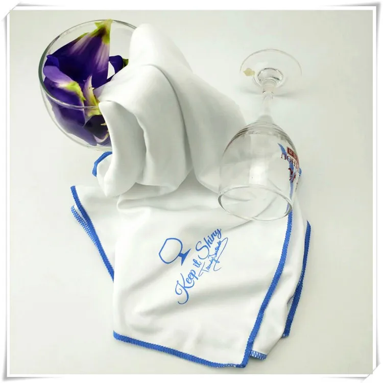 Wholesale High Quality Multi-Purpose Personalized Microfiber Wiping The Wine Glass Cloth