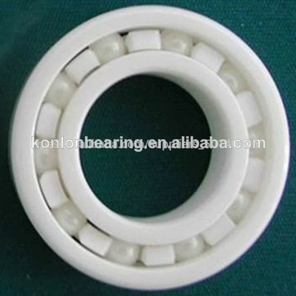 6204-2rs полный керамический подшипник zro2/si3n4 глубокий шаровой подшипник