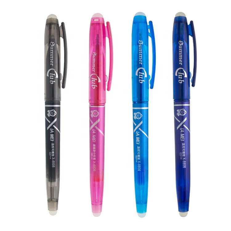honyal eraser pens custom logo gel pen