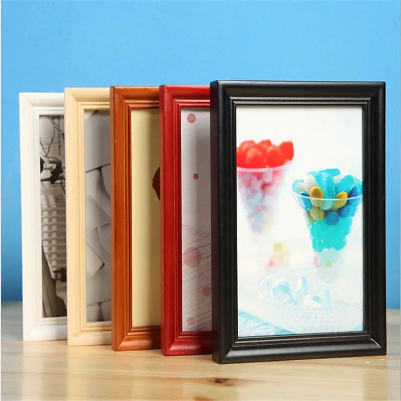 Picture Frame Photo Frame Decorative Wood Promo Silk Screen Printing