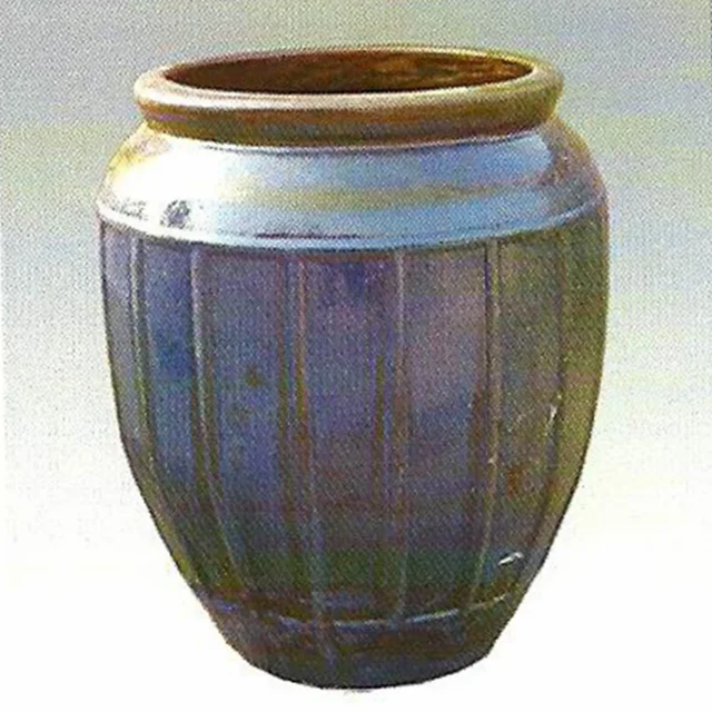 
large outdoor landscape hand glazed ceramic plant pots 
