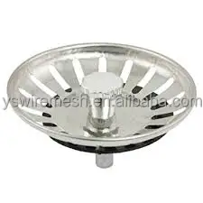 Durable Stainless-Steel Kitchen Sink Strainer in Various Design