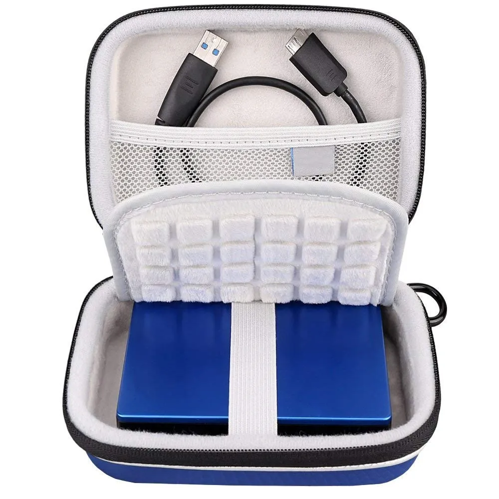 Высококачественный портативный водонепроницаемый чехол для жесткого диска EVA защитный