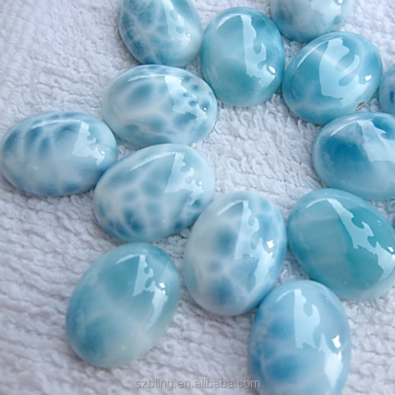 Wholesale larimar stone for gemstone jewelry