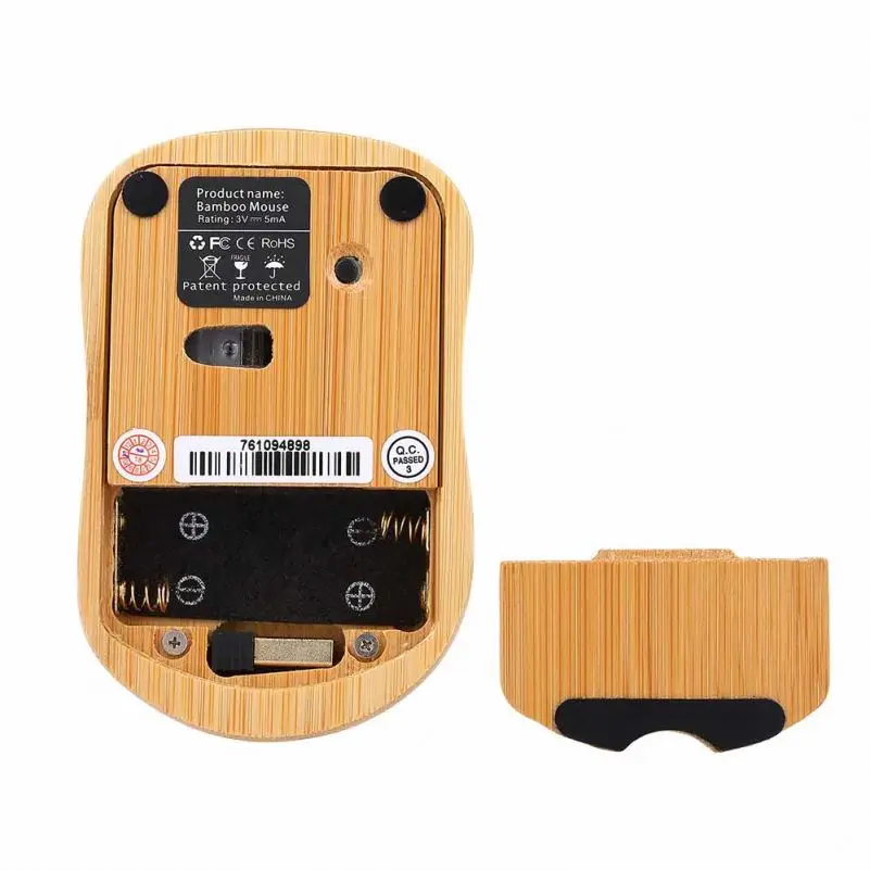 Wholesale hand make eco friendly custom wireless usb bamboo keyboard with mouse
