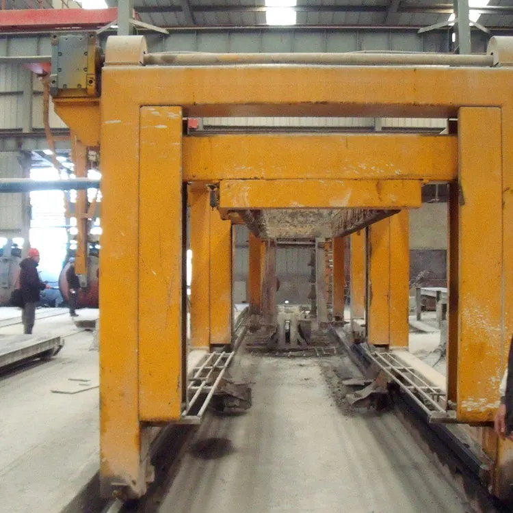 2017 Hot selling latest technology AAC block cutting machine