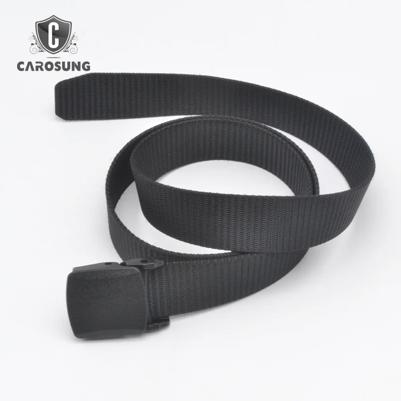 4.0cm Garment 100% nylon Fabric fashion Mens Belt canvas fabric nylon durable use belt