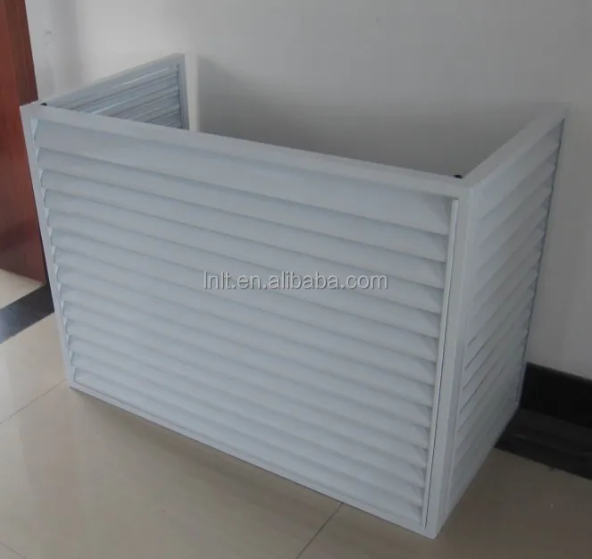 Декоративная крышка для вентиляционного отверстия, наружный алюминиевый кондиционер с металлическим покрытием