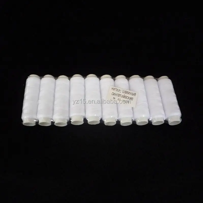 colored  25yard sewing thread 72pcs 100% polyester   sewing thread  40/2