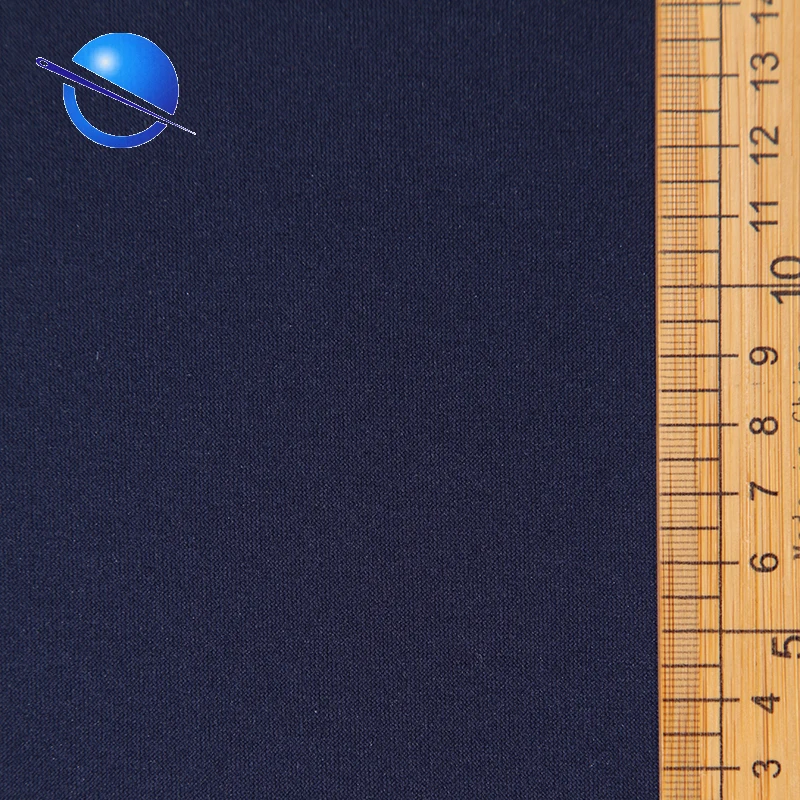 DTY Полиэстеровая трубчатая мягкая на ощупь трикотажная ткань для футболок