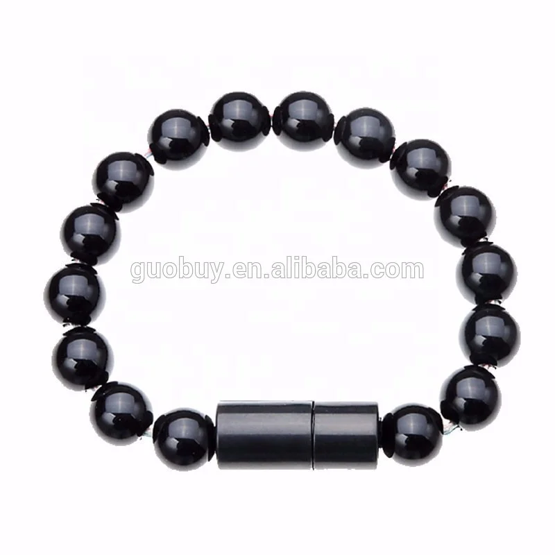 Universal Micro USB Cable Beads Bracelet Charging Sync Data Cable Phone Cord for Samsung Galaxy