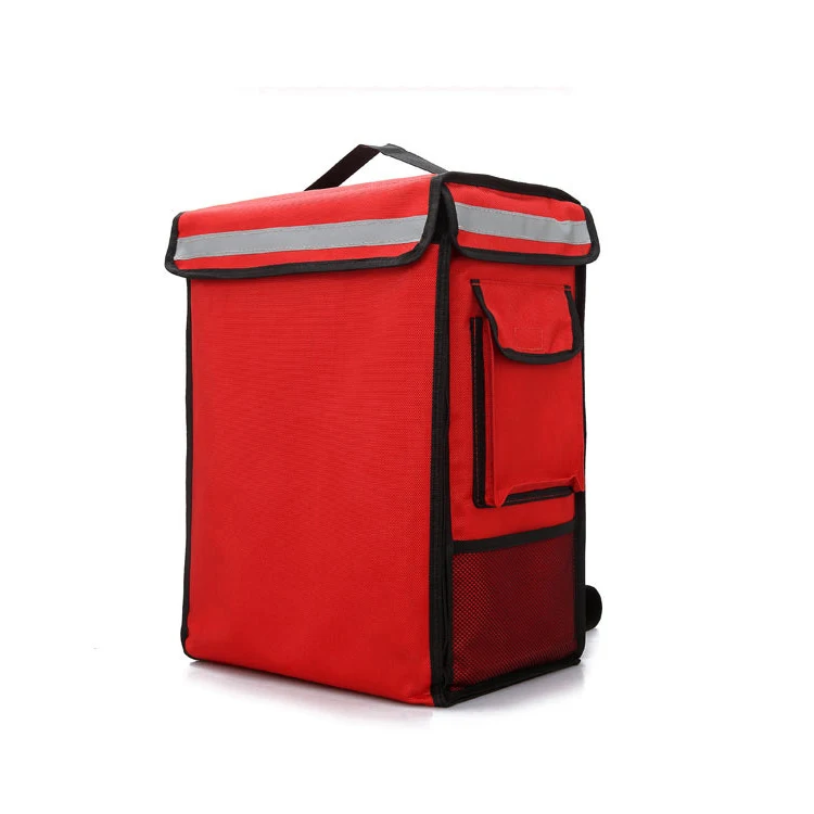 Large backpack pizza food delivery promotional cooler bag for picnic for delivery