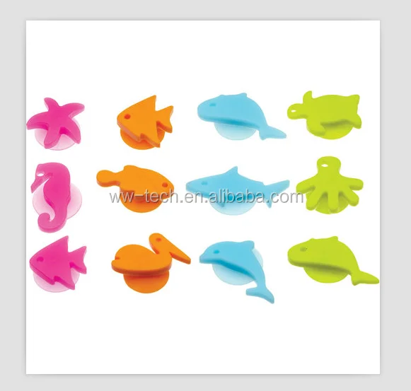 
Marine sea Animals Wine Glass Markers 
