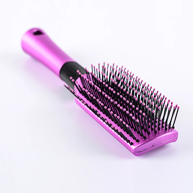 LUXE manufacture wholesale hair brush sets  hot sale cushion massage soft touch plastic hair brush meet all kinds of hairstyles