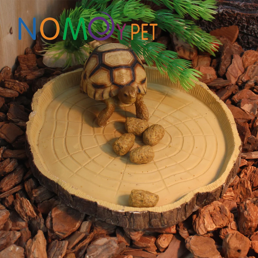 NOMOY PET wholesale factory direct sale Nomoy resin food water bowl  for reptile NS-38
