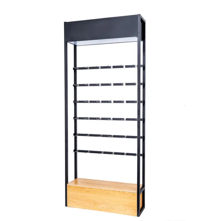 GuangDong stand hanging rack with optional light case retail store phone case display rack retail display racks and stands