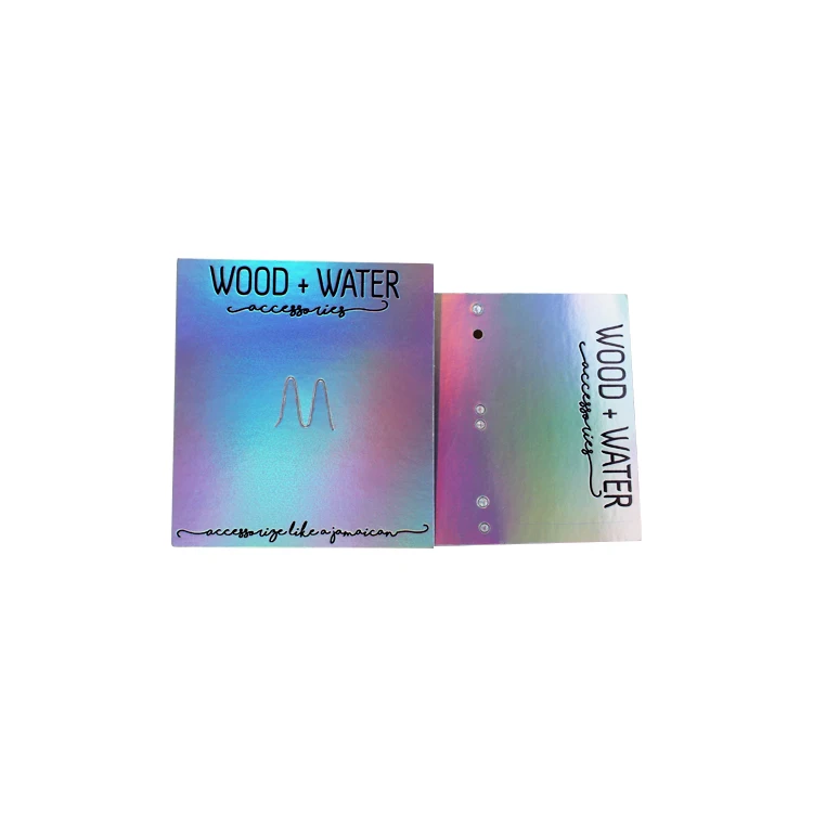 Голографическое ожерелье, серьги, кольцо, бижутерия