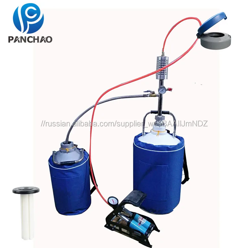 10L криогенная контейнер жидкого азота Tank