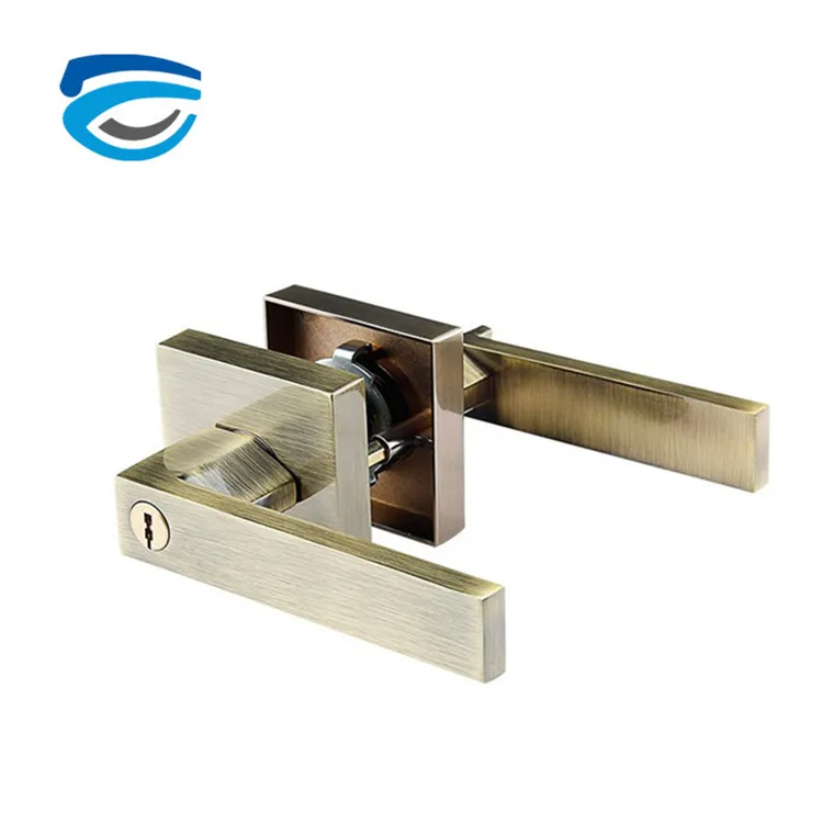 Indoor tubular doorset inside lock key passage handle lever lock