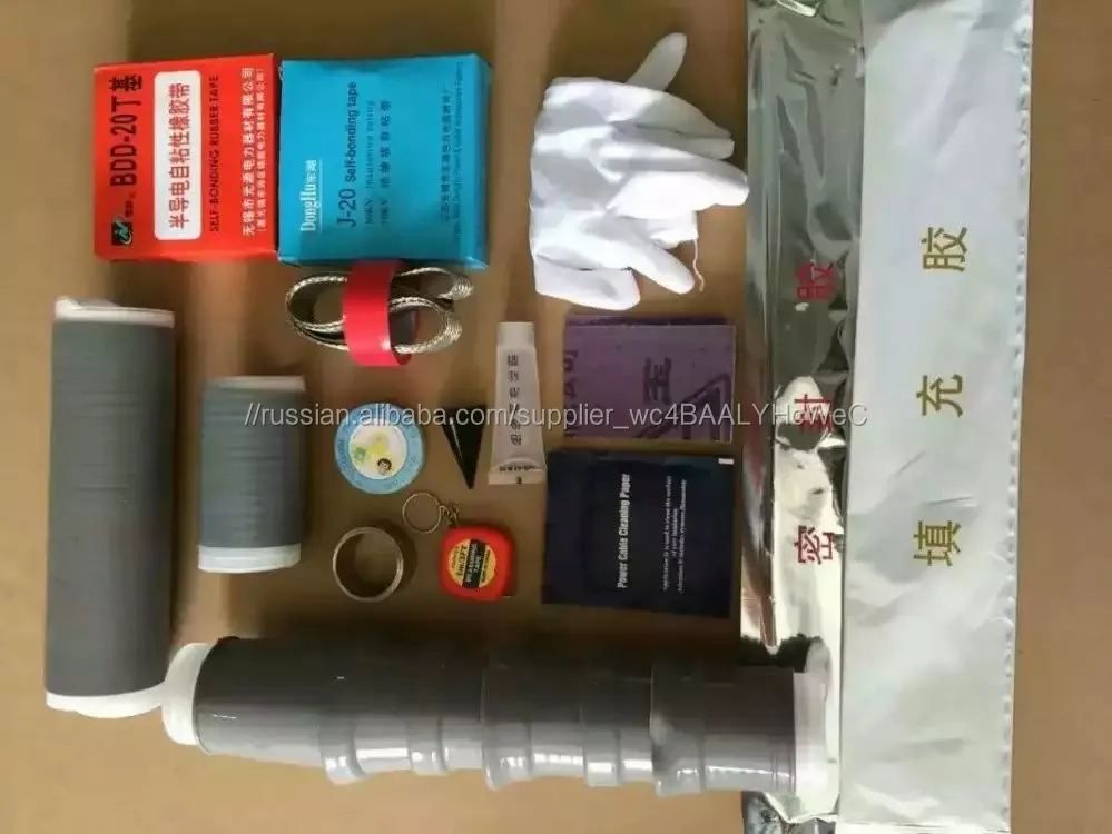 Холодный конец терминалы 11kv холодной термоусадочной тип кабеля