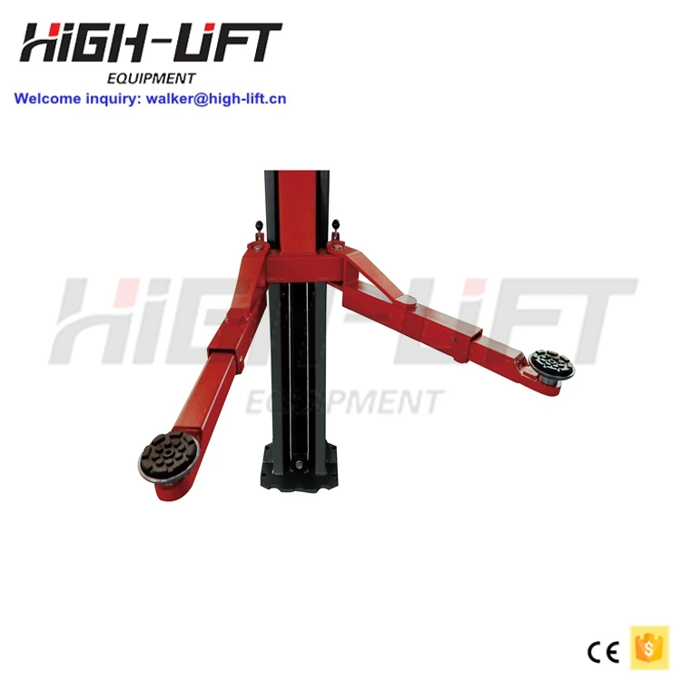 CHINA BEST SELLER/double s profile column 4.2T hydraulic two post car lift/CE/ETL CERTIFICATE