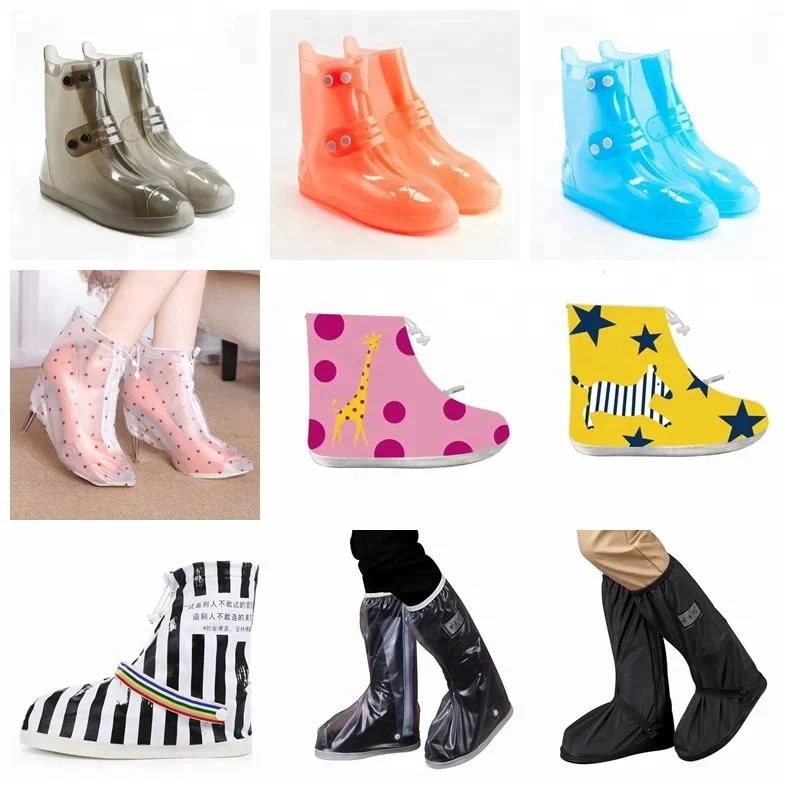 
PVC portable running shoe covers lowes waterproof rain boots cover 