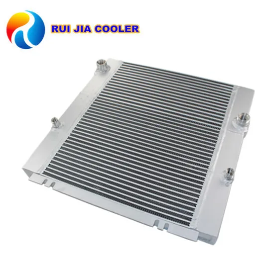 AC air compressor Oil Cooler 1613830300 plate fin heat exchanger radiator
