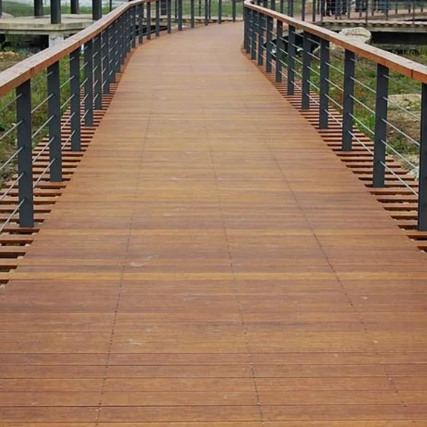 Exterior Bamboo Flooring For Outdoor Strand Woven Bamboo Decking