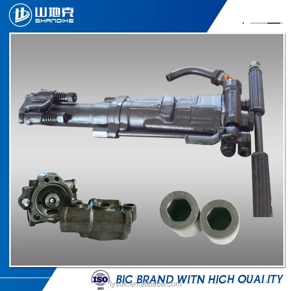 mining pneumatic Hand Held drilling tool jack hammer TY24C rock drill