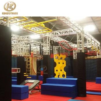 American indoor and outdoor ninja warrior adventure