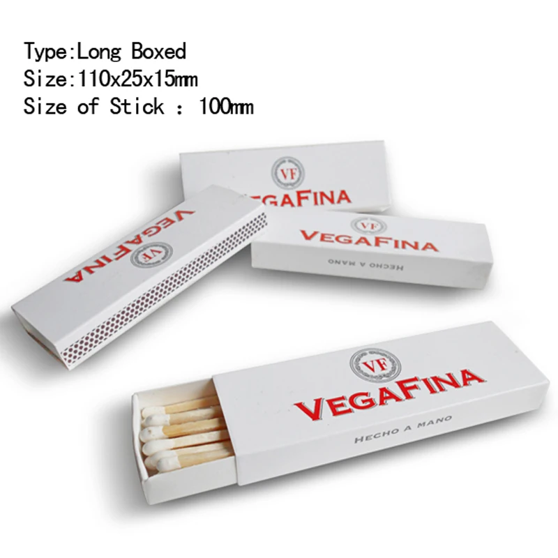 4 inch custom match box promotion candle black wholesale cigar 100mm custom matches extra long safety box matches