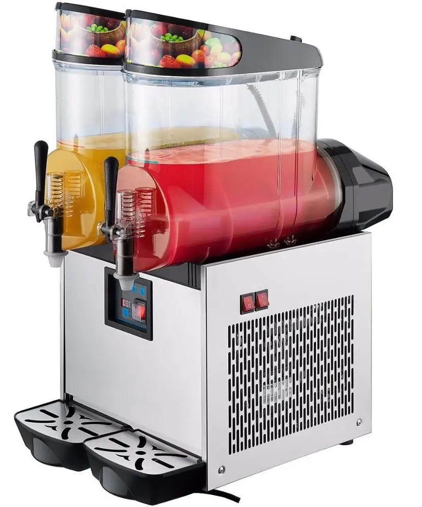 Производитель Маргариты slushy 3 Емкость емкость 15L стальной пластиковый замороженный напиток дешевый slushie Slush Ice Machine
