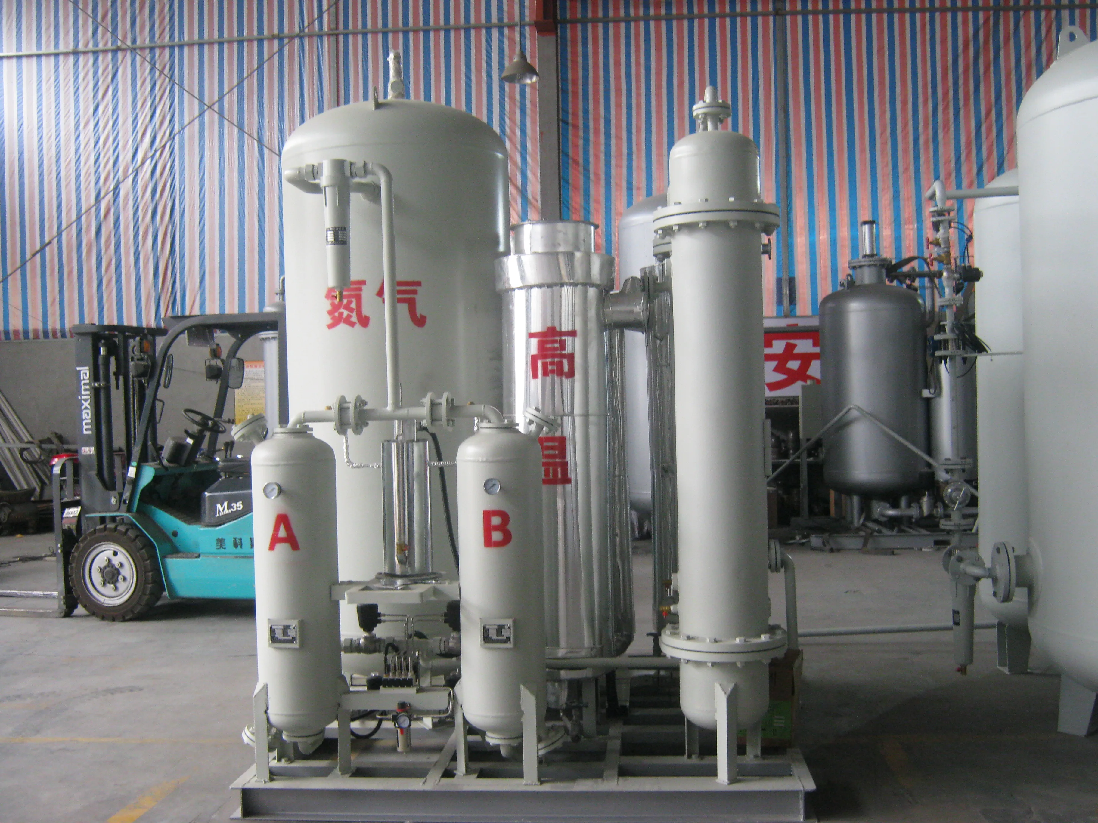 Deeply High-Purity 99.999%  carbon carried nitrogen generator for sale