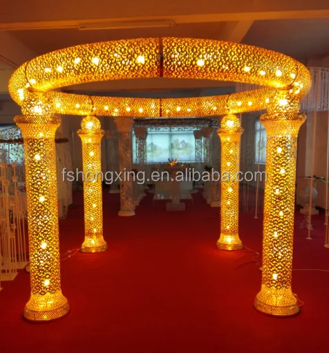 wedding mandap used for wedding stage and background decorations