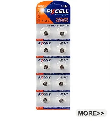 Best price 1.5v ag1 lr60 164 621 alkaline button cell battery for watch