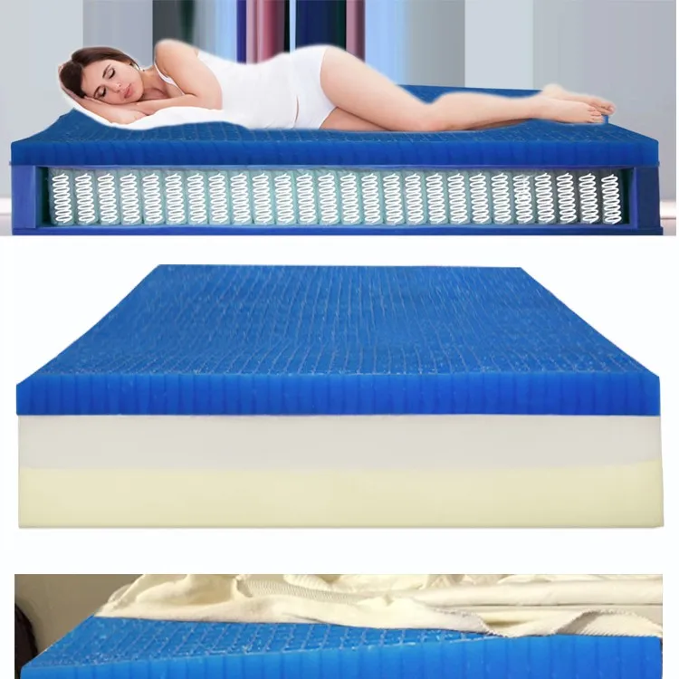 TPE Gel Mattress Mat 1.8m Silicone Mat 1.5 Meters 1.2 Soft Mattress Economical Folding Single TPE Pad