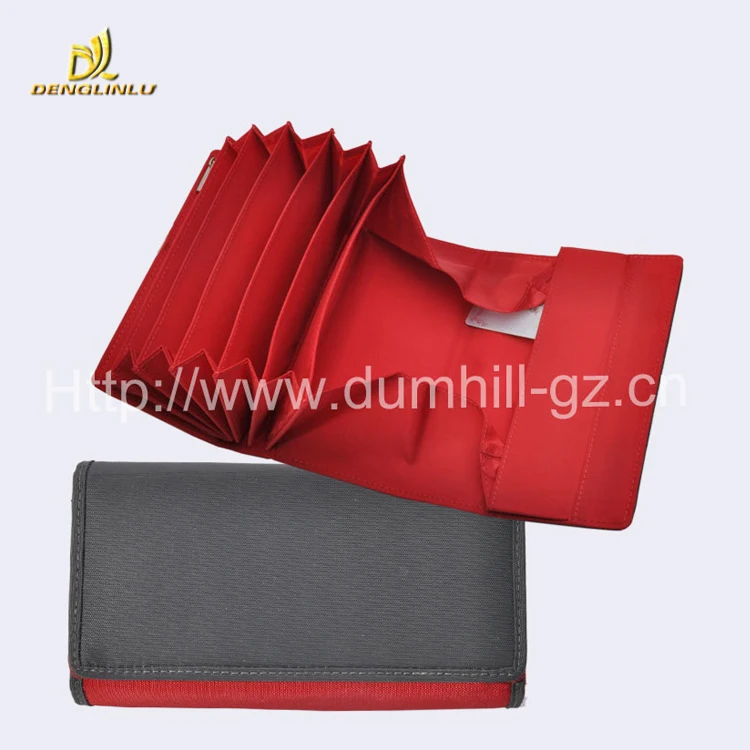 Handmade Red Canvas Multiple Waiter Money Bag Waiter Cash Wallet