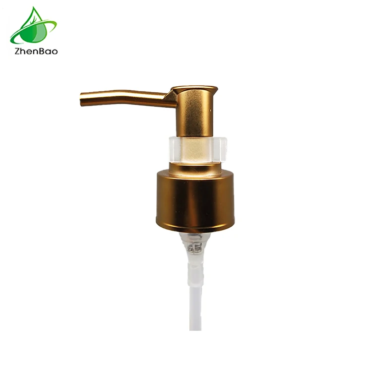 ZhenBao 24/410 Золотой металлический пластиковый УФ ручной косметический лосьон с замком 28410 бутылка