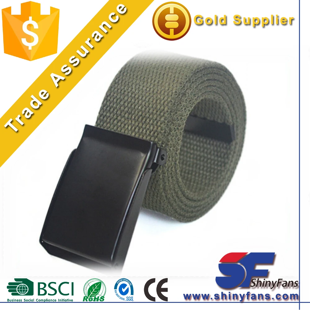 Fashion canvas belt with mini storage bags