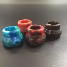Summit style wide bore top cap drip tip kupcake top cap
