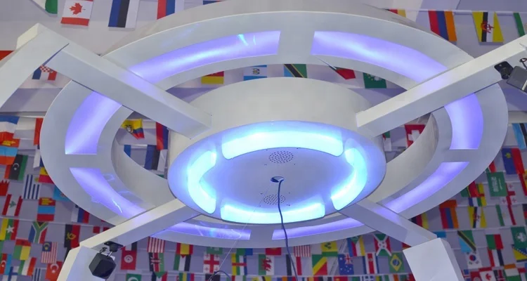 IFun UFO Space VR shooting gaming station with  VR headset/interactive VR simulator