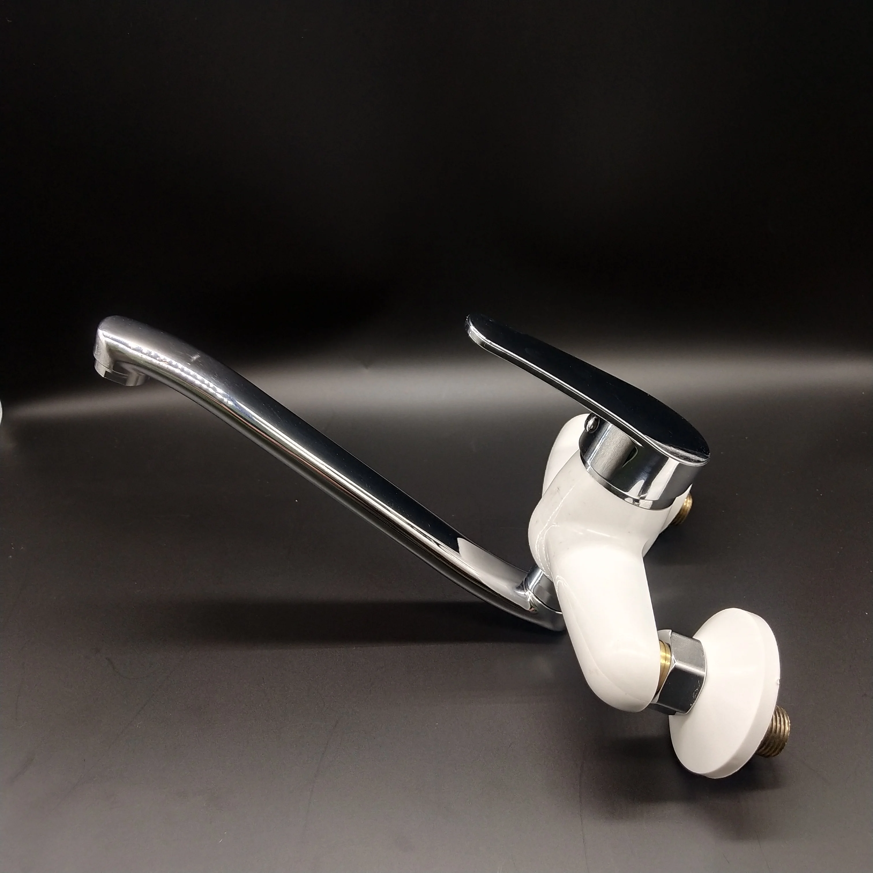 Plastic Steel White shower faucet mixer