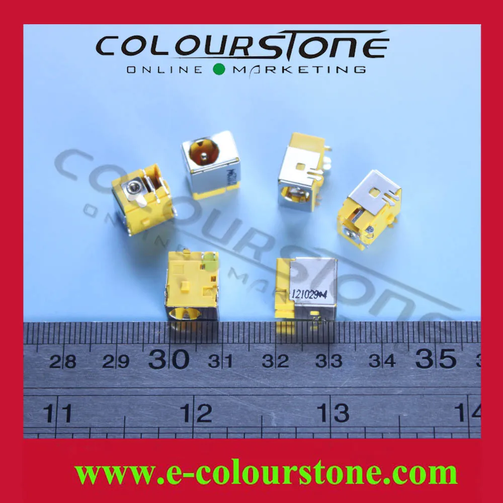 Новый желтый цвет ноутбука DC Сила Jack для Acer Aspire 3050 3050-1142 3050 -1494 серии Для ноутбука Acer TravelMate 2480 2480-2