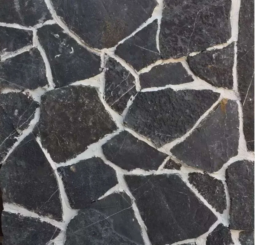 
Отделка из тонкого натурального черного известняка, Облицовочный камень, виниры, Облицовочные Кирпичи WISV112 