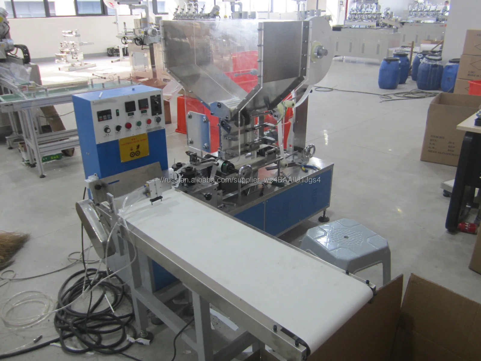 Высокоскоростная бумага Соломенная упаковочная машина