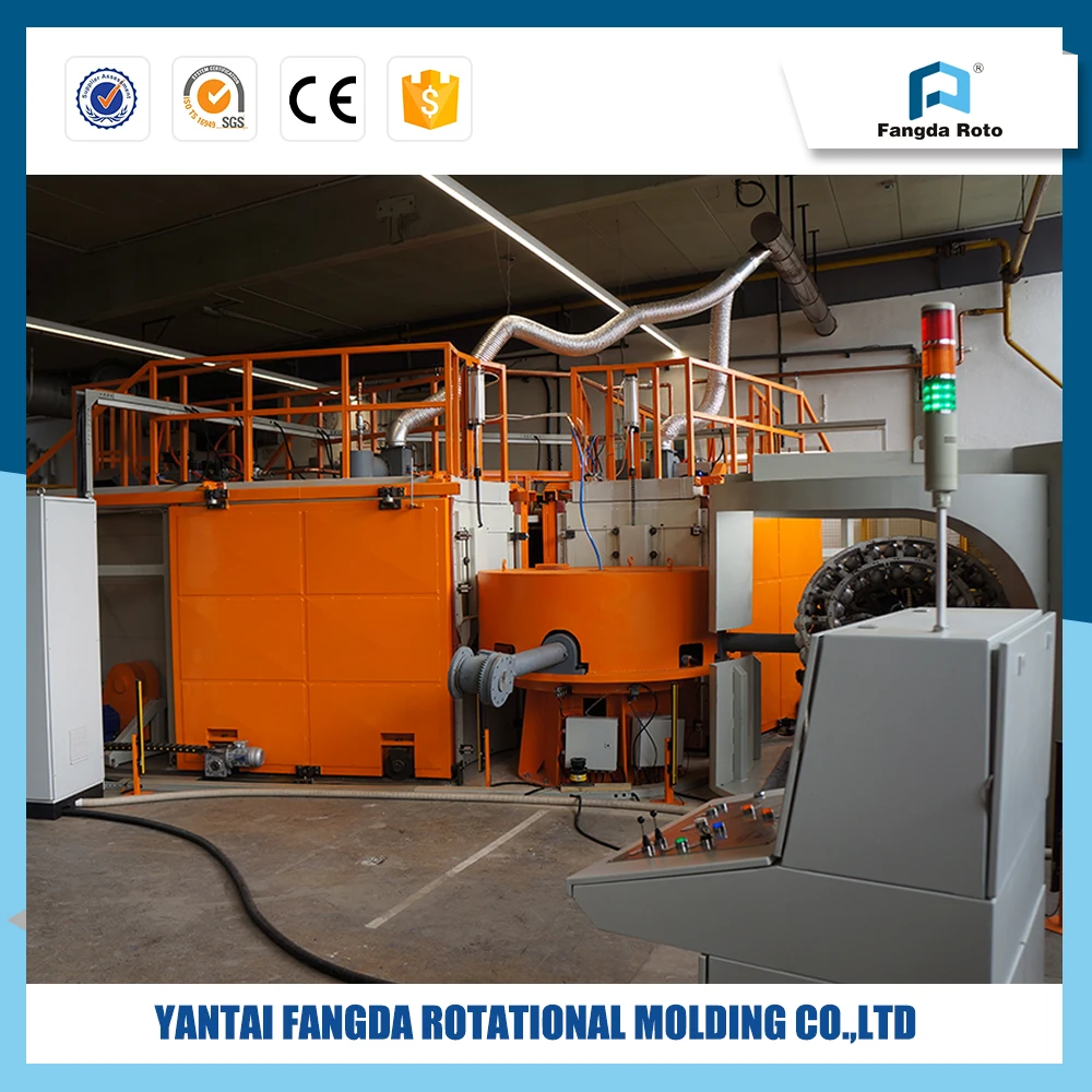
FANGDA Carousel Rotomolding Machine For PVC Making 